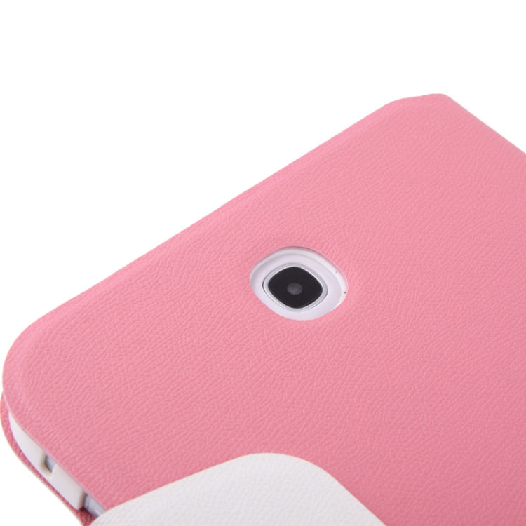 2-color Series Cross Texture Horizontal Flip Leather Case Holder for Galaxy Note 8.0 / N5100