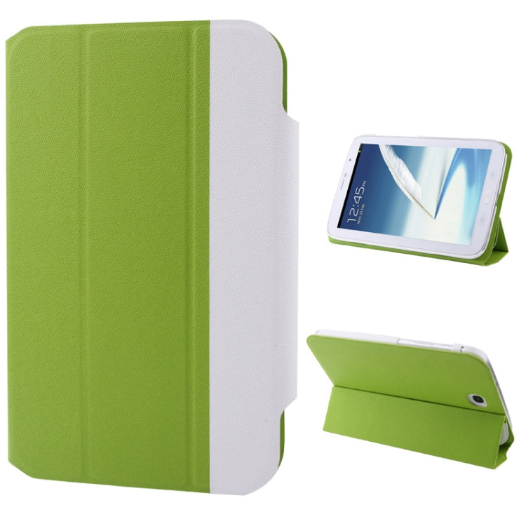 2-color Series Cross Texture Horizontal Flip Leather Case Holder for Galaxy Note 8.0 / N5100