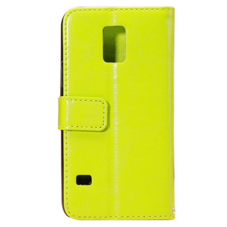 Fine Sheepskin Texture Horizontal Flip Leather Case with Card Slots & Holder for Galaxy S5 mini / G800