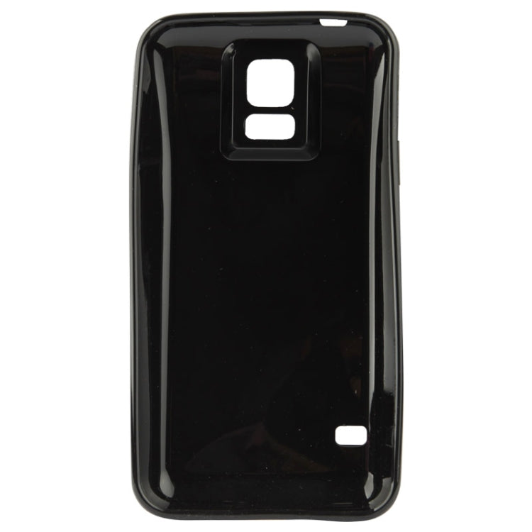 Extended Battery Cover Translucent TPU Protective Case for Galaxy S5 / G900