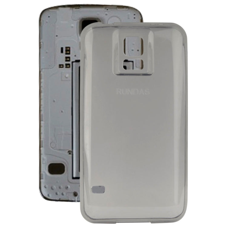 Extended Battery Cover Translucent TPU Protective Case for Galaxy S5 / G900