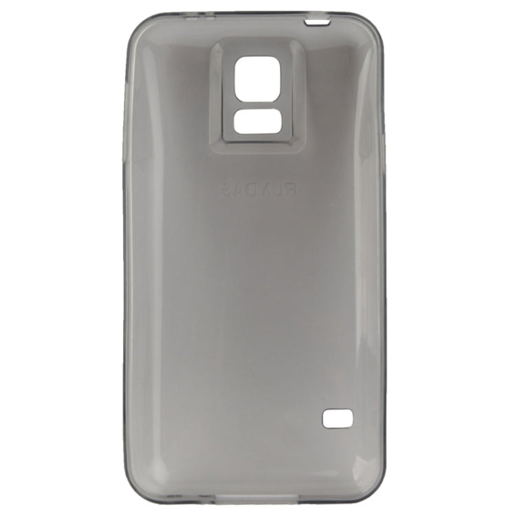 Extended Battery Cover Translucent TPU Protective Case for Galaxy S5 / G900