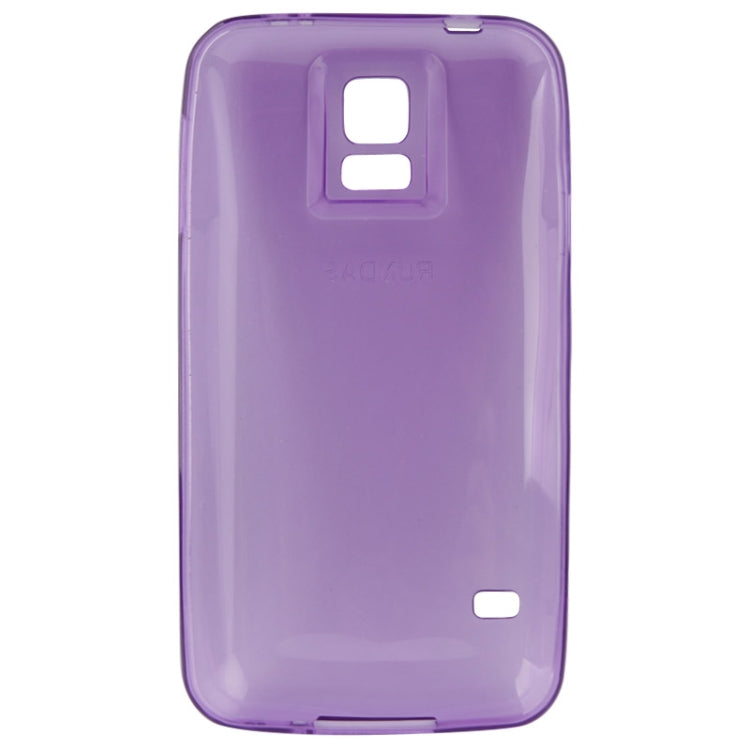 Extended Battery Cover Translucent TPU Protective Case for Galaxy S5 / G900