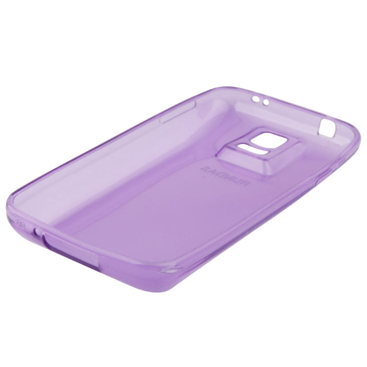 Extended Battery Cover Translucent TPU Protective Case for Galaxy S5 / G900