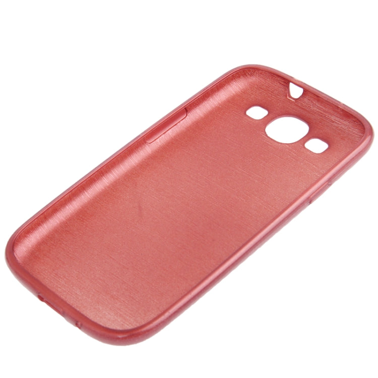 Brushed Texture TPU Protective Case for Galaxy SIII / i9300