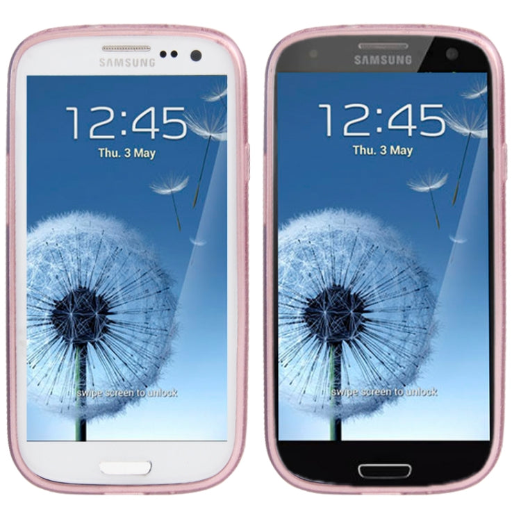 Brushed Texture TPU Protective Case for Galaxy SIII / i9300