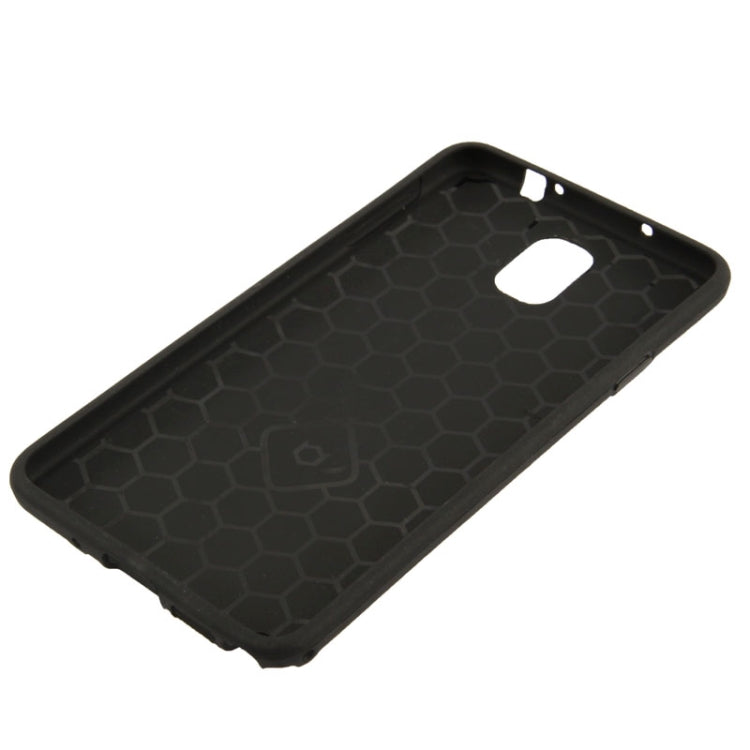 Crazy Horse Texture Paste Skin TPU Protective Case for Galaxy Note III / N9000
