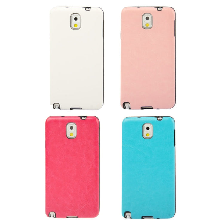 Crazy Horse Texture Paste Skin TPU Protective Case for Galaxy Note III / N9000