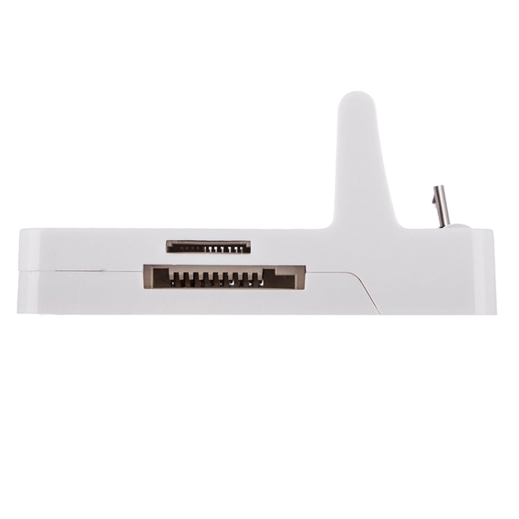 DZ-885 Multi Function Micro USB Smart Dock Holder 2-Port USB 2.0 OTG Combo HUB TF / SD / MMC / MS / M2 Card Reader for Galaxy S5 / Note 5 / Note 4 / Note III / Android Phone