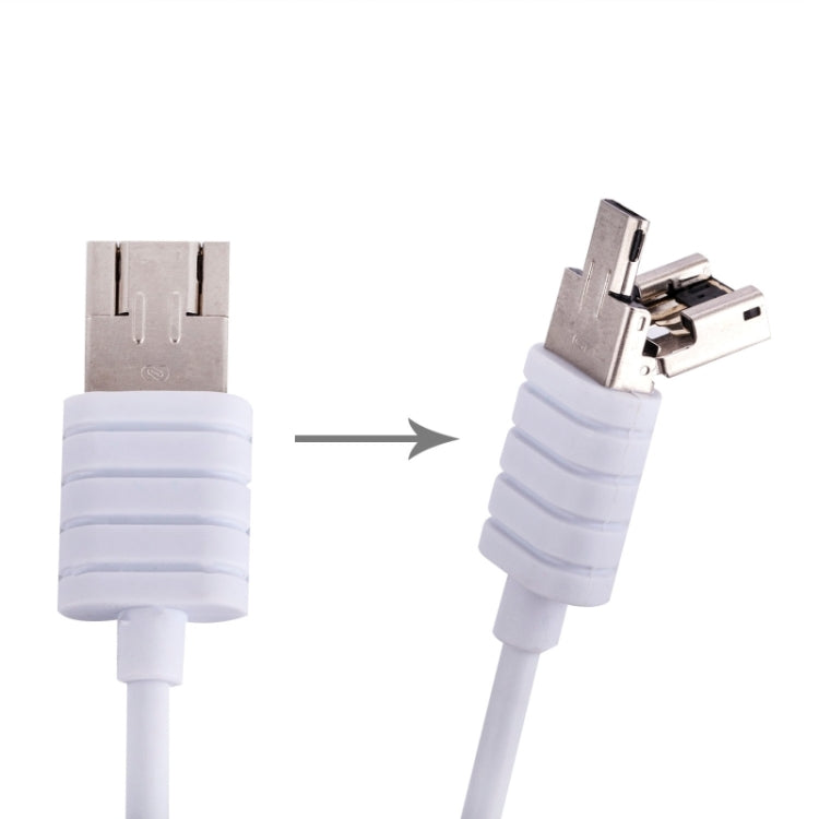 K619 2 in 1 Micro USB OTG HUB SD(HC)/TF Smart Card Reader 2 Ports USB HUB for Galaxy S6 / S5 / Note 5 / Note 4 / Note III / Android Phone