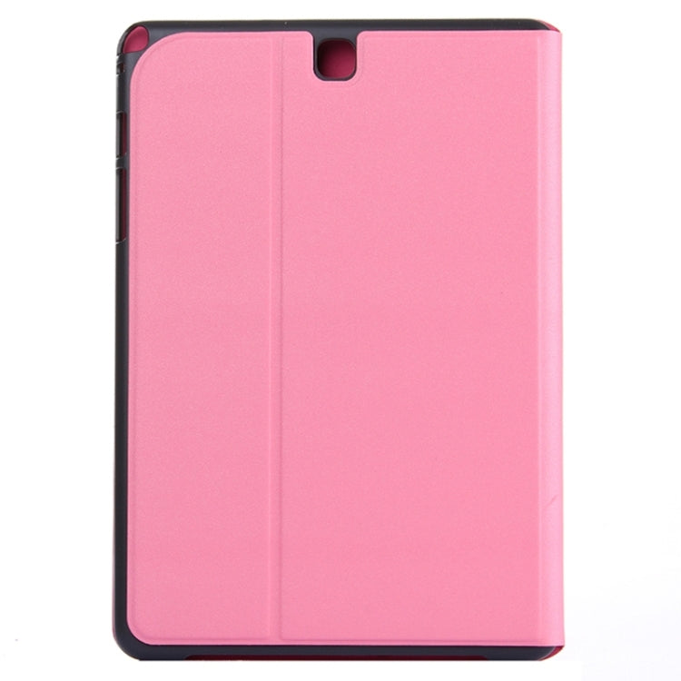 Frosted Texture Leather Case with Holder for Galaxy Tab A 9.7 T555 4G LTE