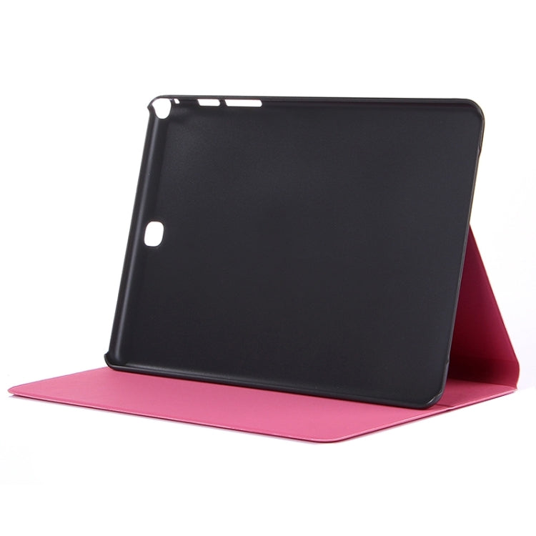 Frosted Texture Leather Case with Holder for Galaxy Tab A 9.7 T555 4G LTE