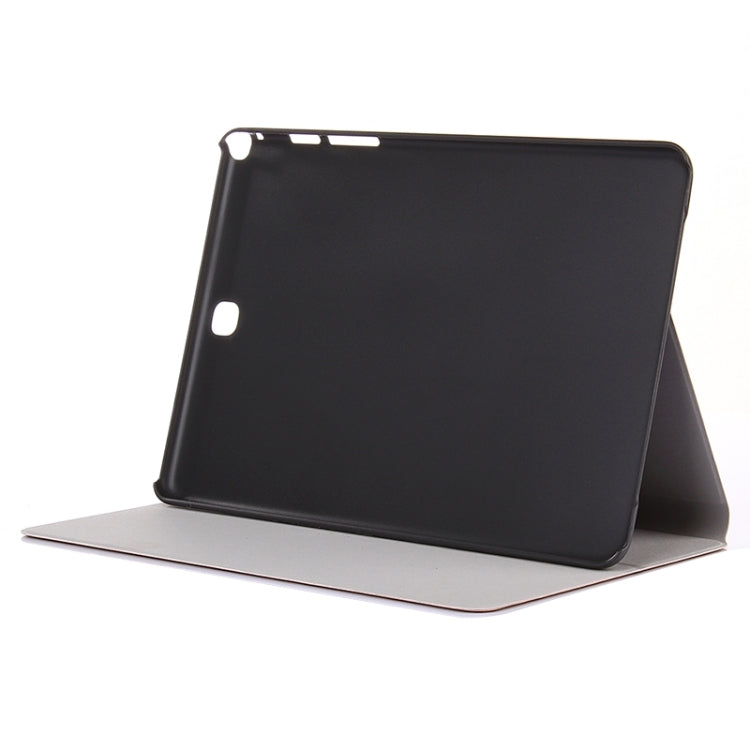 Frosted Texture Leather Case with Holder for Galaxy Tab A 9.7 T555 4G LTE