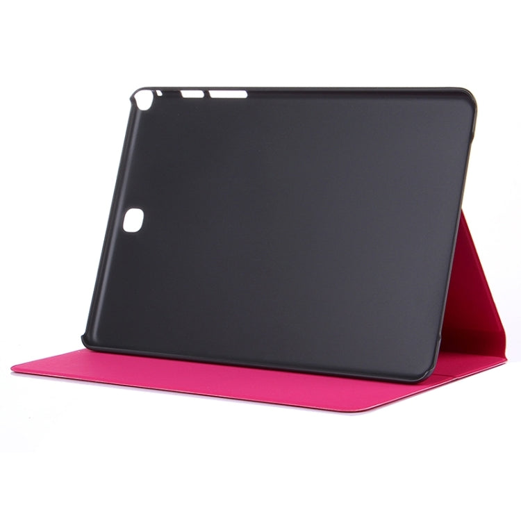 Frosted Texture Leather Case with Holder for Galaxy Tab A 9.7 T555 4G LTE