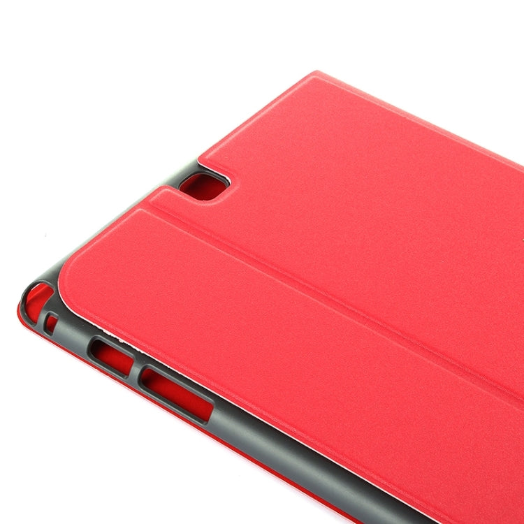 Frosted Texture Leather Case with Holder for Galaxy Tab A 9.7 T555 4G LTE