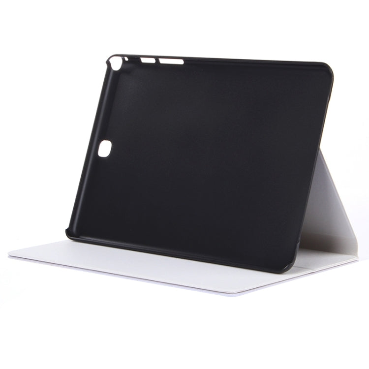 Frosted Texture Leather Case with Holder for Galaxy Tab A 9.7 T555 4G LTE