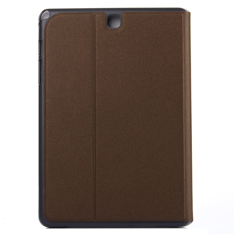 Frosted Texture Leather Case with Holder for Galaxy Tab A 9.7 T555 4G LTE