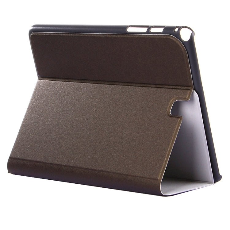 Frosted Texture Leather Case with Holder for Galaxy Tab A 9.7 T555 4G LTE