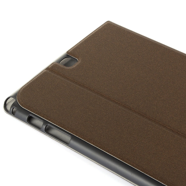 Frosted Texture Leather Case with Holder for Galaxy Tab A 9.7 T555 4G LTE