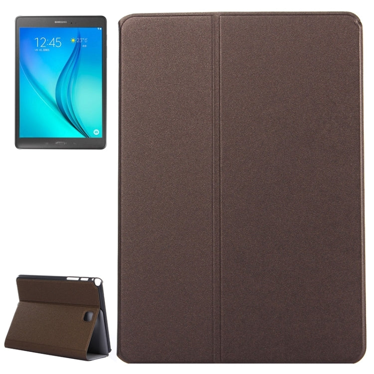 Golden Sands Beach Texture Leather Case with Holder for Galaxy Tab A 8.0 / T350
