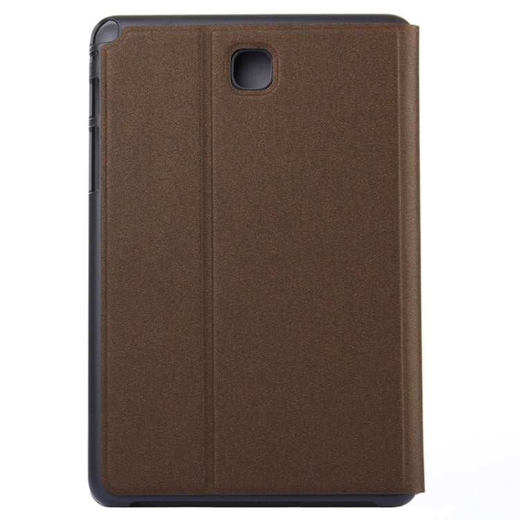 Golden Sands Beach Texture Leather Case with Holder for Galaxy Tab A 8.0 / T350