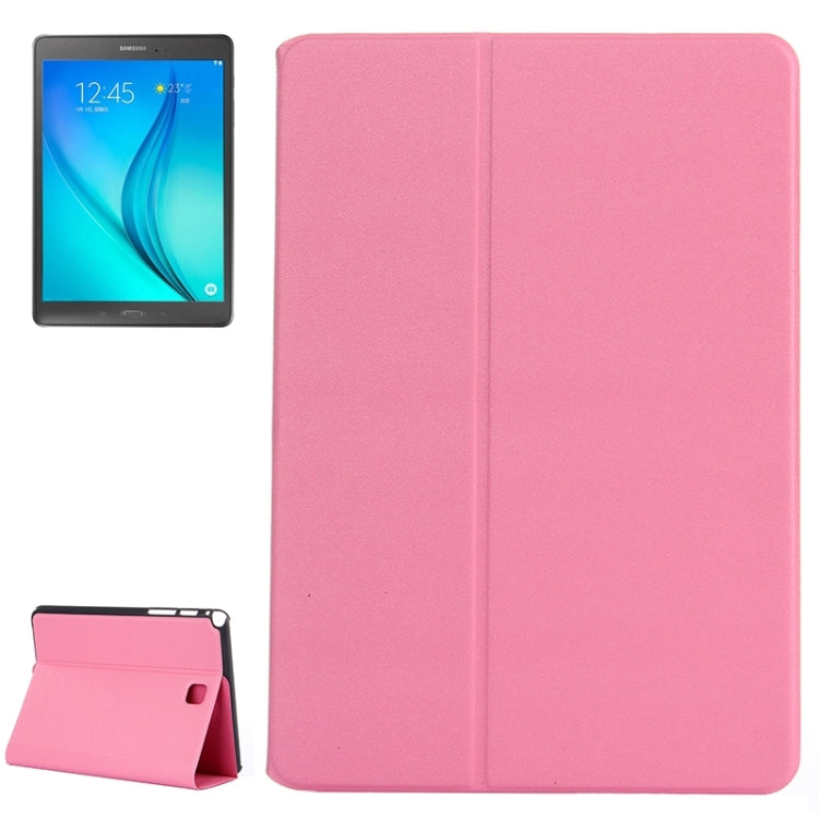 Golden Sands Beach Texture Leather Case with Holder for Galaxy Tab A 8.0 / T350