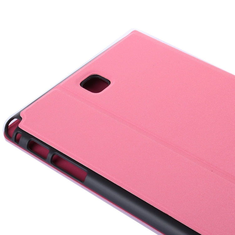 Golden Sands Beach Texture Leather Case with Holder for Galaxy Tab A 8.0 / T350