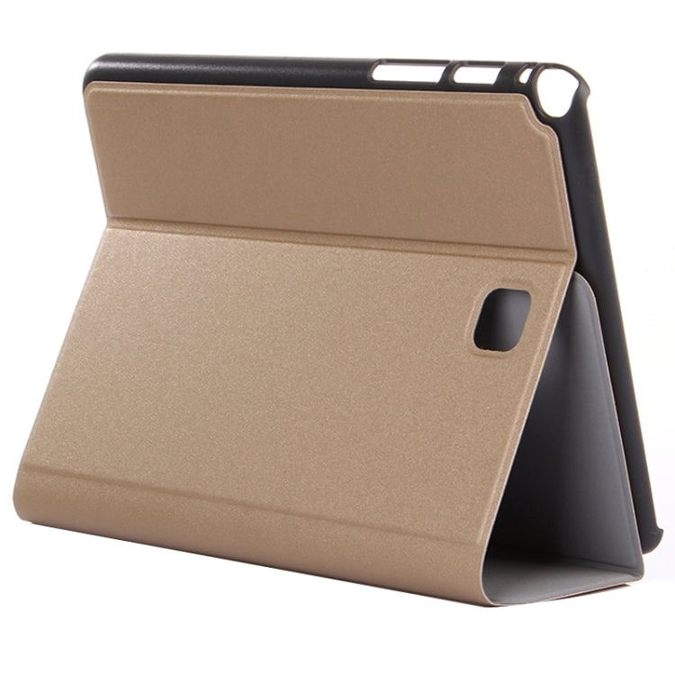 Golden Sands Beach Texture Leather Case with Holder for Galaxy Tab A 8.0 / T350