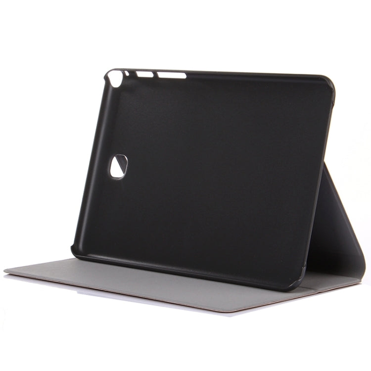Golden Sands Beach Texture Leather Case with Holder for Galaxy Tab A 8.0 / T350