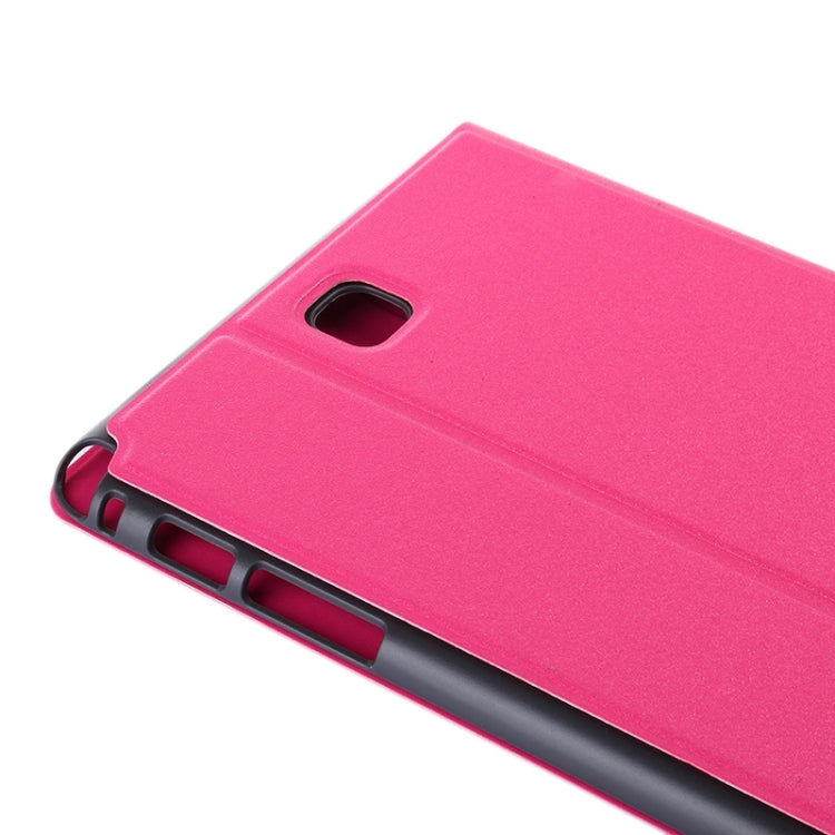 Golden Sands Beach Texture Leather Case with Holder for Galaxy Tab A 8.0 / T350
