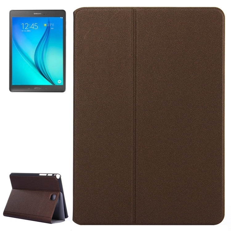 Golden Sands Beach Texture Leather Case with Holder for Galaxy Tab A 8.0 / T350