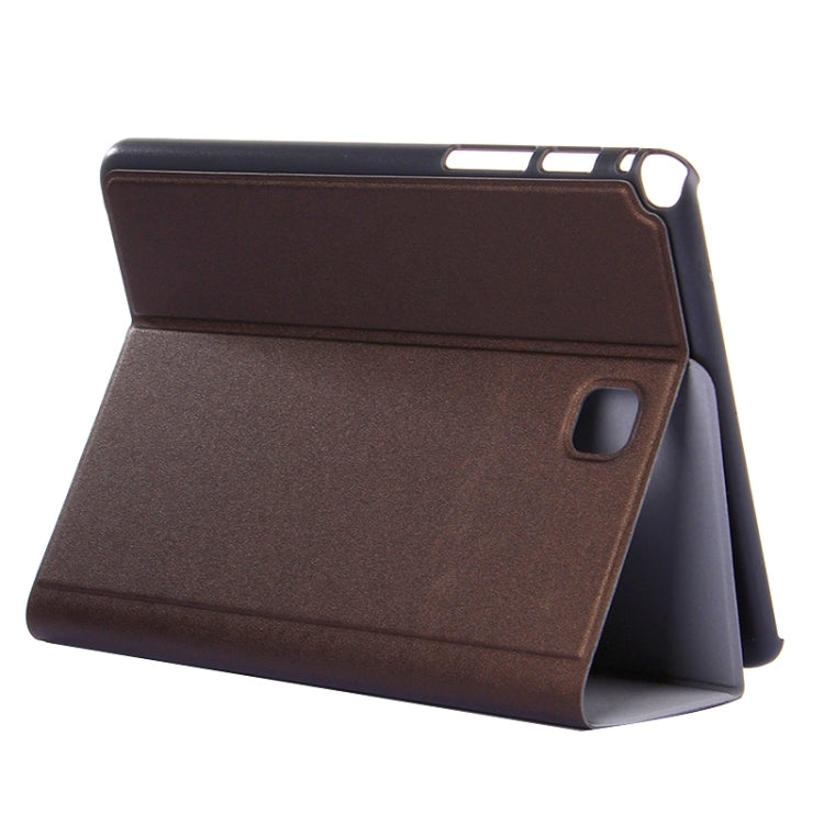 Golden Sands Beach Texture Leather Case with Holder for Galaxy Tab A 8.0 / T350
