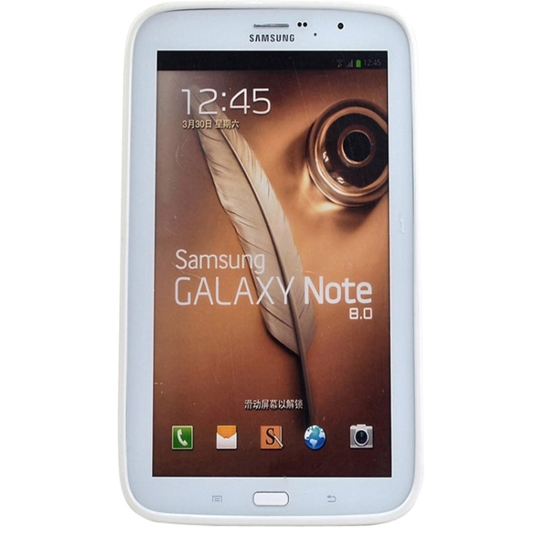 Both Sides Antiskid Translucent Solid Color TPU Case for Galaxy Note 8.0 / N5100