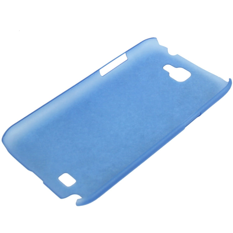 0.6mm Ultra Thin Translucent Plastic Case for Galaxy Note II / N7100