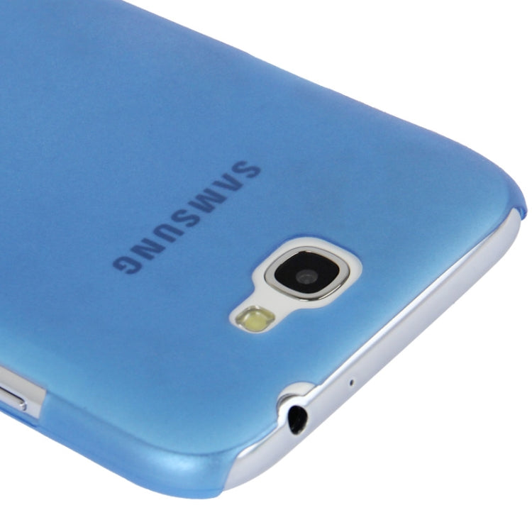 0.6mm Ultra Thin Translucent Plastic Case for Galaxy Note II / N7100
