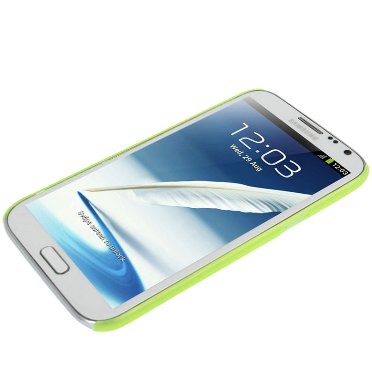 0.6mm Ultra Thin Translucent Plastic Case for Galaxy Note II / N7100