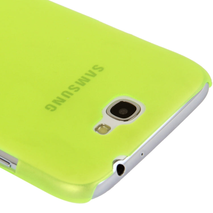 0.6mm Ultra Thin Translucent Plastic Case for Galaxy Note II / N7100