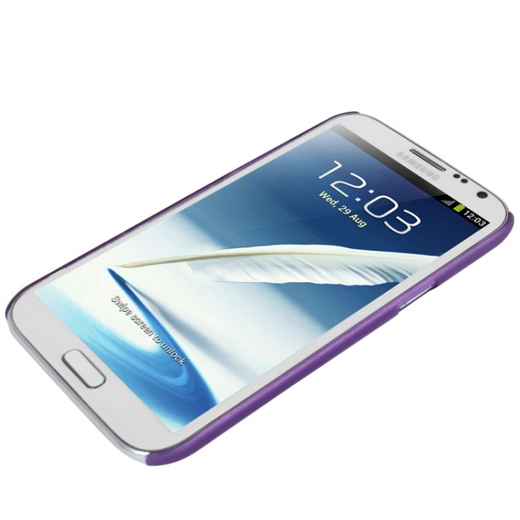 0.6mm Ultra Thin Translucent Plastic Case for Galaxy Note II / N7100