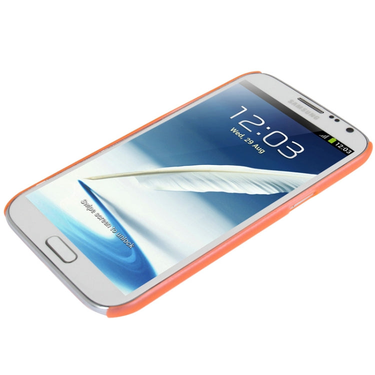 0.6mm Ultra Thin Translucent Plastic Case for Galaxy Note II / N7100
