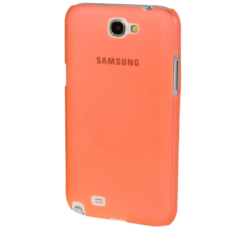 0.6mm Ultra Thin Translucent Plastic Case for Galaxy Note II / N7100