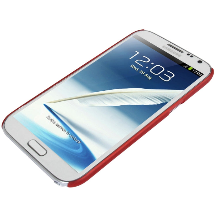 0.6mm Ultra Thin Translucent Plastic Case for Galaxy Note II / N7100