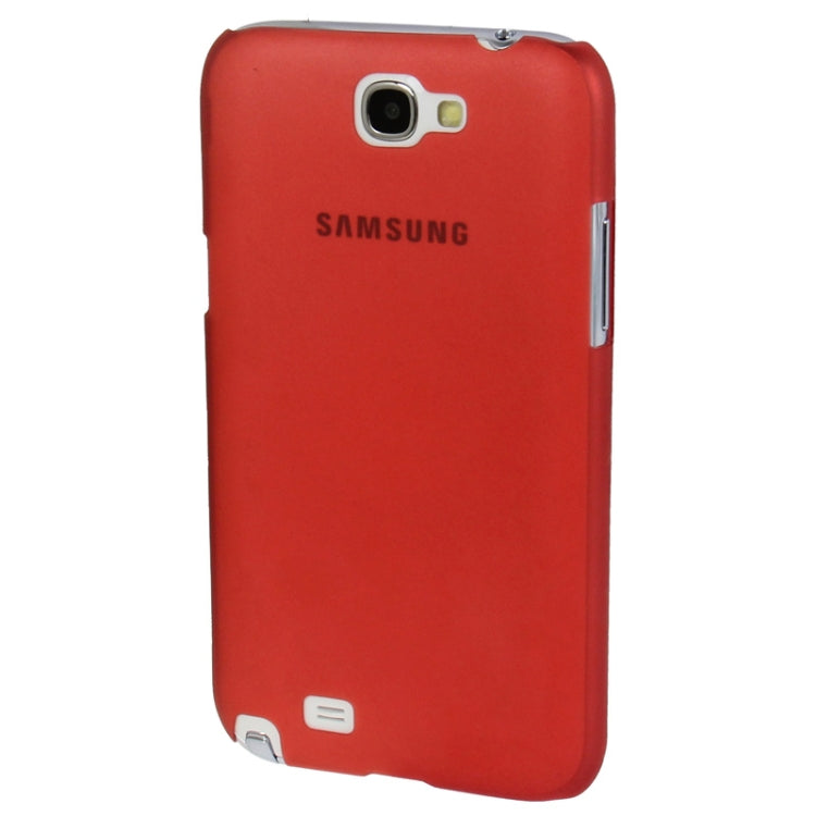 0.6mm Ultra Thin Translucent Plastic Case for Galaxy Note II / N7100