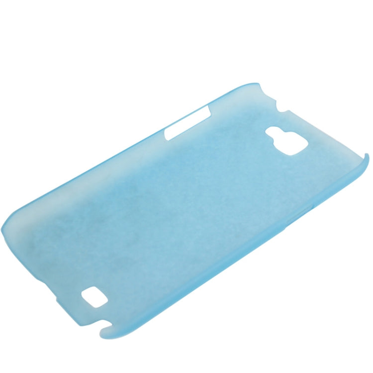 0.6mm Ultra Thin Translucent Plastic Case for Galaxy Note II / N7100