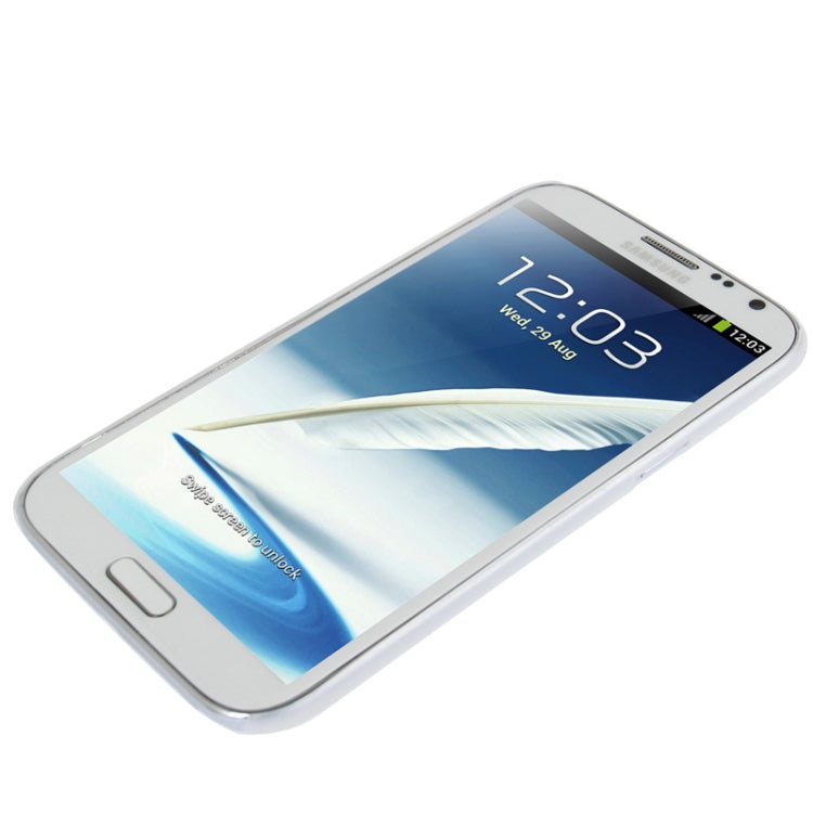 0.6mm Ultra Thin Translucent Plastic Case for Galaxy Note II / N7100