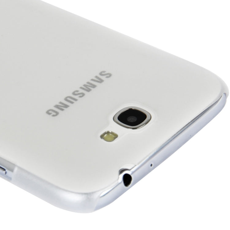 0.6mm Ultra Thin Translucent Plastic Case for Galaxy Note II / N7100