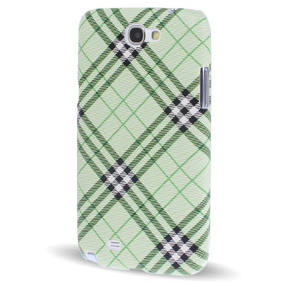 Scotland Cloth Texture Plastic Case for Galaxy Note II / N7100