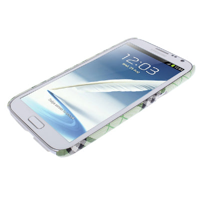 Scotland Cloth Texture Plastic Case for Galaxy Note II / N7100