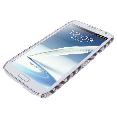 Scotland Cloth Texture Plastic Case for Galaxy Note II / N7100