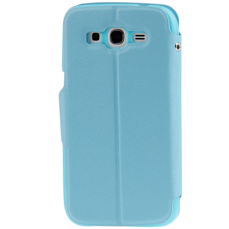 Pebble Texture Flip Leather Case with Call Display ID for Galaxy Grand 2 / G7102 / G7106