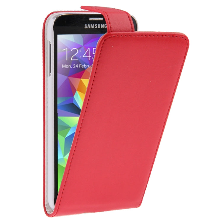 Vertical Flip Leather Case for Galaxy S5 / G900